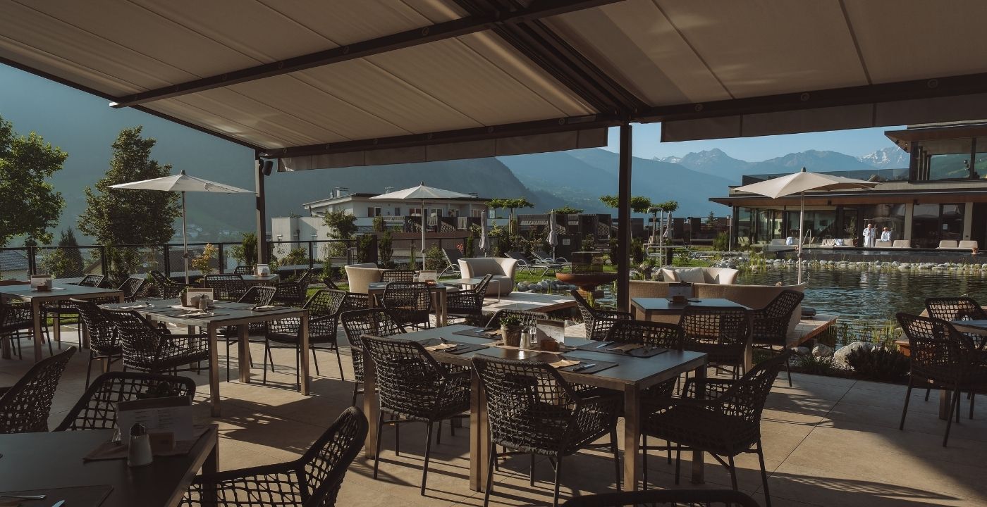 Neuer Terrassenbereich